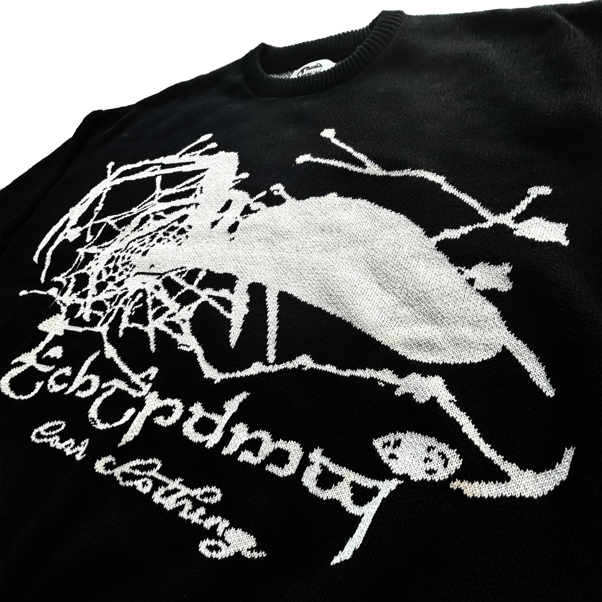 SPIDER CREWNECK SCHWARZ