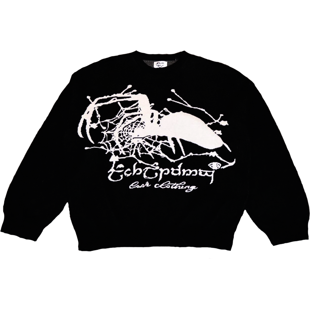 SPIDER CREWNECK SCHWARZ
